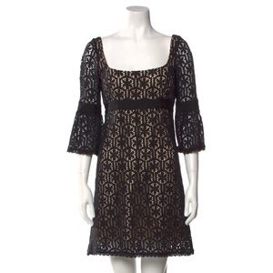 Milly lace dress, 3/4 sleeve. Size 6